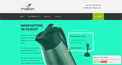 Desktop Screenshot of maltoninflight.com